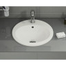 Накладная раковина VITRA S20, круглая 43 cм, c переливом, цвет белый 5466B003-0001